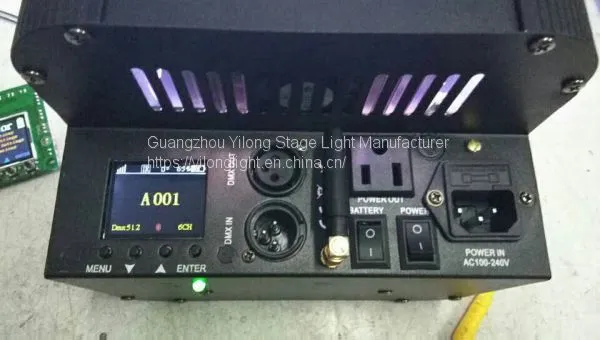 Cheap 6in1 RGBWA+UV Batery Powered Uplight,wireless up Lighting,flat Led Par,wedding Light,stage Light Dmx photo-3