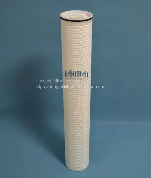 Pleated High Flow Filter Cartridges Install In High Flow Filter Housing. photo-2