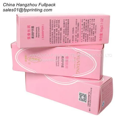 Color Print White Cardboard Cosmetic Box China photo-2