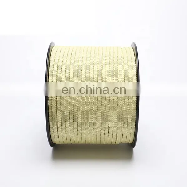 Heat Fire Resistant Flat Customized Aramid Fiber Braided photo-2