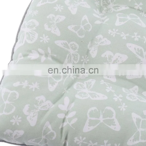 Square Recycle Seat Cushion Printed Chair Pads With Ties for Outdoor/Indoor photo-6