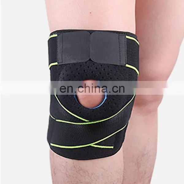 Hampool Adjustable Sports Protective Volleyball Yoga Power Stabilizer Knee Pads photo-5