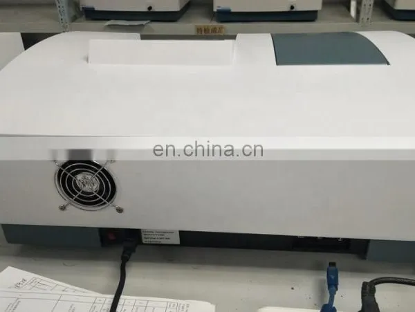 Portable Double Beam UV/VIS Spectrophotometer Price Manufacturer With PC Software photo-4
