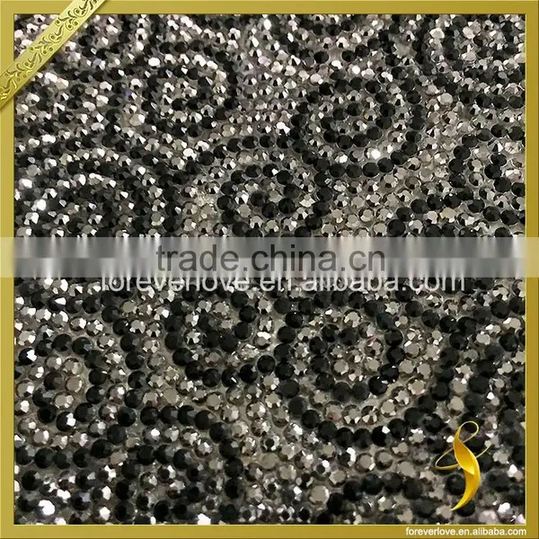 Wedding Headpieces Bridal Headband Rhinestone Hotfix Mesh FRM-190 photo-3