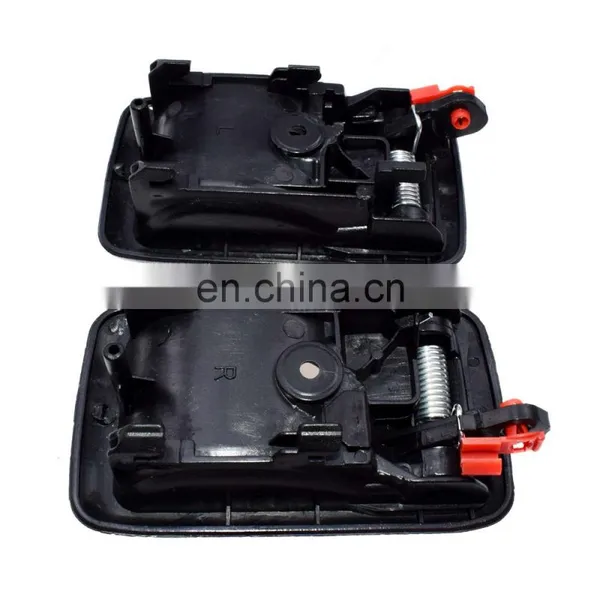Free Shipping! 2pcs Front Rear Left Right Door Handle Inside Black for Toyota Tercel 4Runner photo-3
