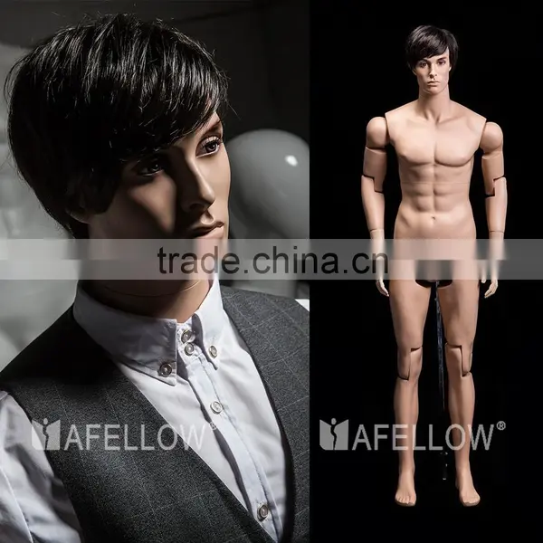 Moveable Realistic Skin Color Male Mannequin photo-2