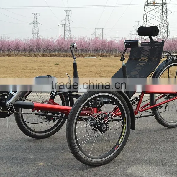 Electric 250w Folding Recumbent Trike photo-5