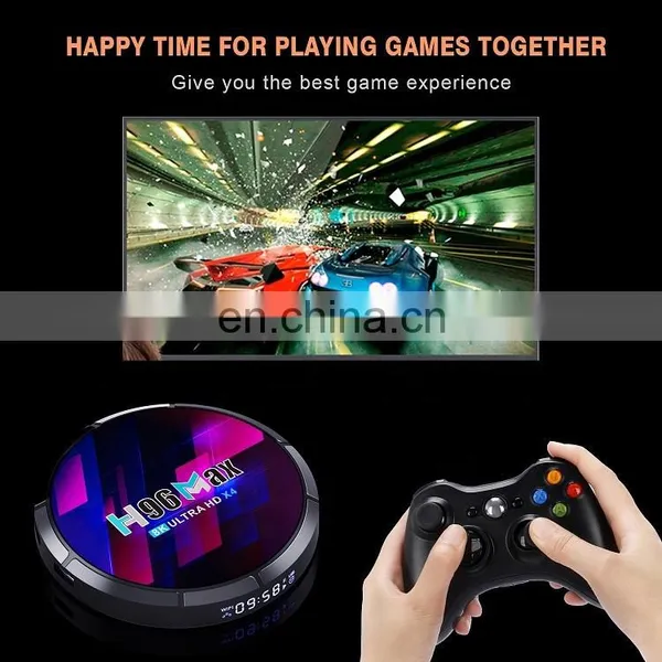 2022 Newest TV BOX Amlogic S905X4 H96 MAX Android 10 5G Dual Band WIFI 8K Smart TV BOX H96MAX S905X4 OTT TV BOX photo-4