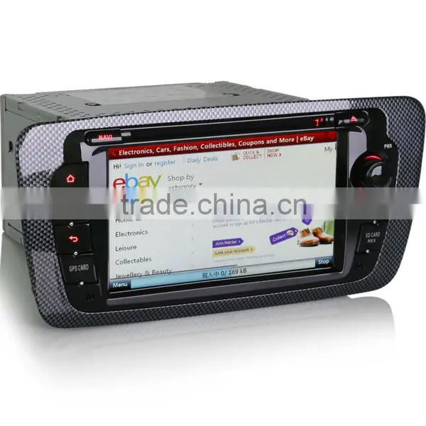 Erisin ES7695M 7" 2 Din Bluetooth Car Radio With GPS 3G for SEAT IBIZA photo-3