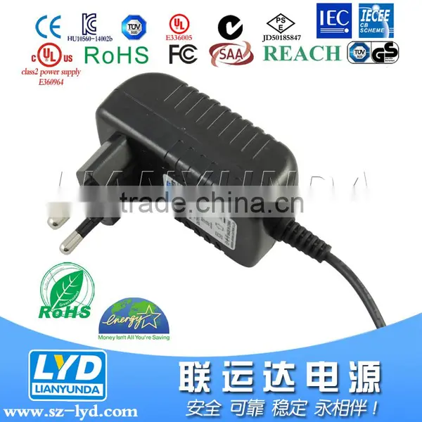 Modern&Switching AC to DC 12 Volt Power Adapters With European/ USA/ UK/ Australia/ Brazil/ Sweden Plug for CCTV Camera photo-4