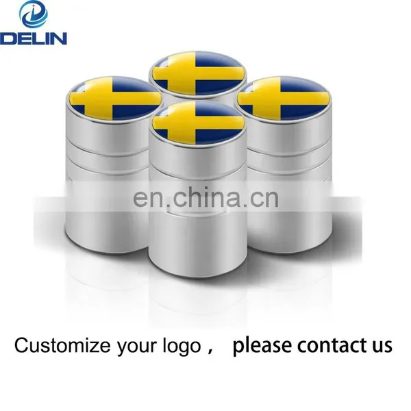 Multicolor Aluminum Alloy Air Dust Cover Caps With Custom Logo Wheel Tire Rim Valve Stem Caps photo-2