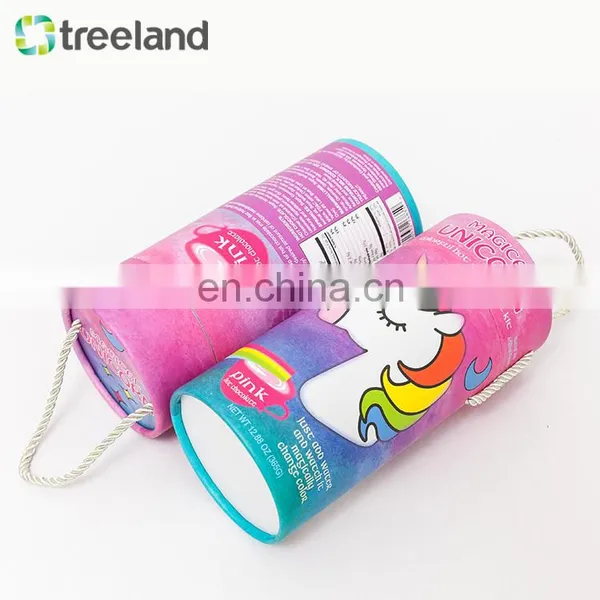 Designers Paper Tube and Core Paper Deodorant Tubes Tea Packing Paper Can for Tea Herbs Coffee Snacks Food Packaging photo-4