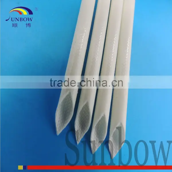 High Voltage Application Insulation Sleeving SB-SGS-15 Silicone Resin Coated Fiberglass Sleeving for Alternators photo-4