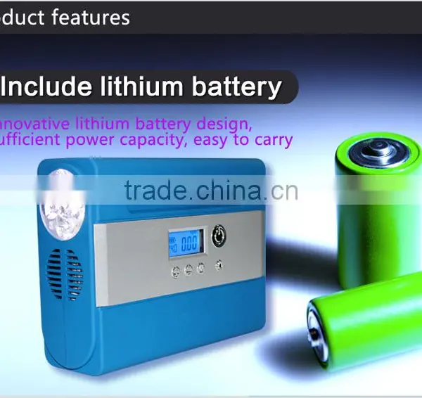Wholesale Mini Hand Pump With Lithium Cheapest Auto Tire Inflator Pump photo-4