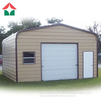 China Hot Sale Prefabricated Steel Structure Car Shed Garage Building photo-3
