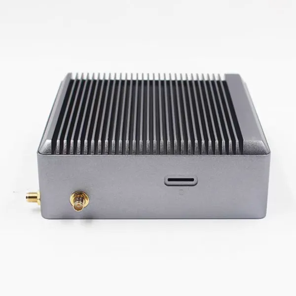 Fanless Compact Mini PC Alder Lake N100 Quad Core 3.4GHz 2*HDMI Dual LAN Rugged Computer for Industrial Control/Home Entertainment photo-3