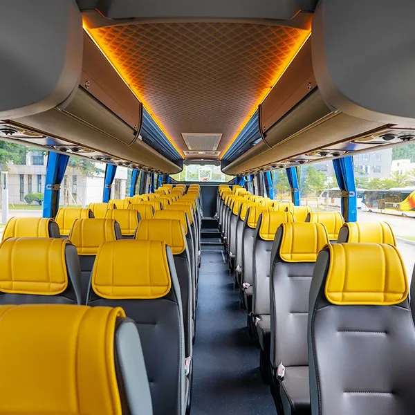 New Condition 12m High Quality 50-70 Seats Manual Rhd Coach Bus Diesel Automatic Luxury Autobus Customized 13.5m With Low Price photo-5