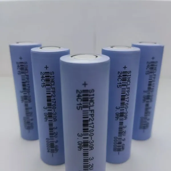 3000mAh li Ion Battery Cell 21700 Cylindrical Rechargeable Cells