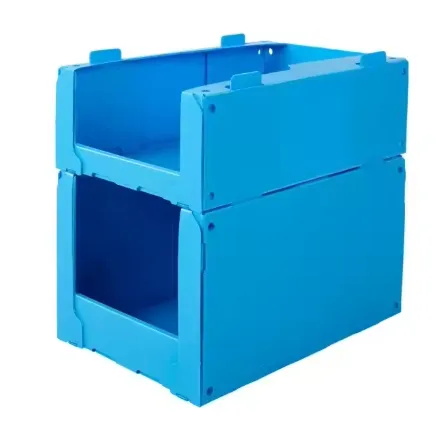 Customizable Corrugated PP Plastic Picking Bins for Warehouse Storage China Supplier