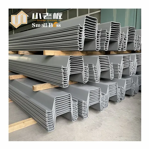 Strong Strength PVC Sheet Pile Vinyl Sheet Piling for Canal Pond River Bank Seawall photo-4