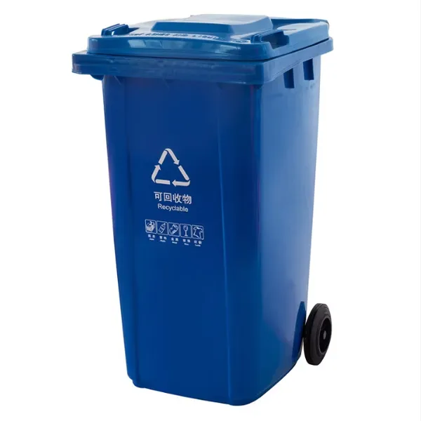 Wheeled Dustbin for Waste Management – 180L, Heavy-Duty Polyethylene & Lockable Lid photo-4