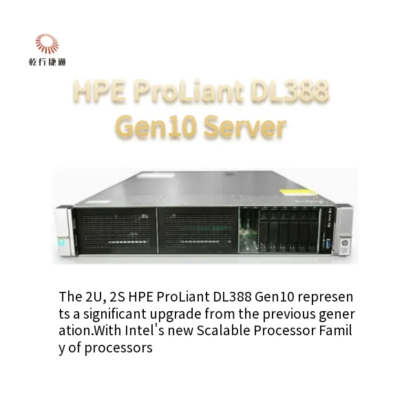 Future-proof Enterprise IT Server HPE DL388 Gen10 Rack Server photo-4