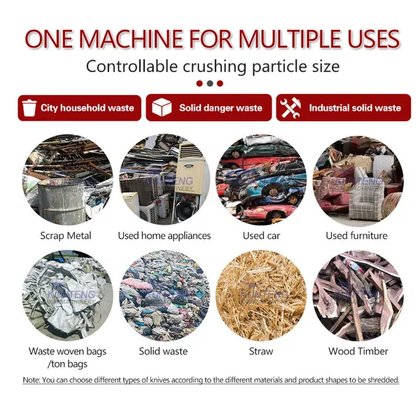 Continuous Heavy Metals Shredder Damaged Cars Crusher HMS Heavy Melting Steel Scrap Wire MS Iron Shredder EPC photo-5