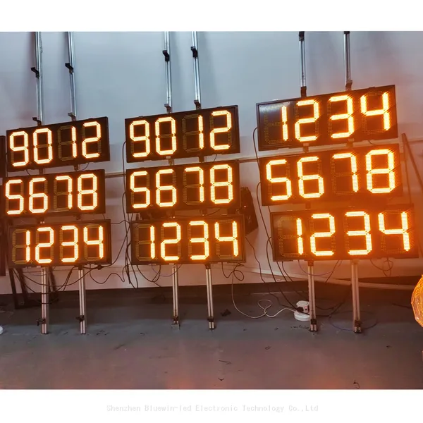 Petrol Station Totem Display Gas Price Sign Led