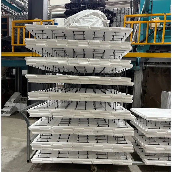 EPS Foam Board ICF Block Building Blocks System Concrete Forms Insulated Energy-saving China Factory Concrete Block Molds photo-3