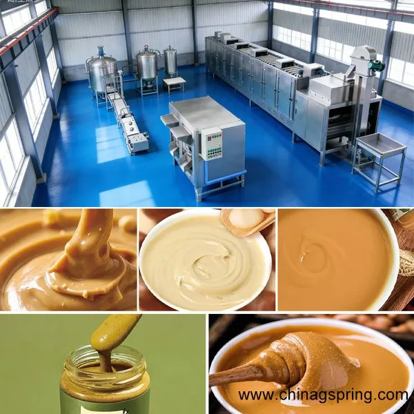 Hot Sale Automatic Sesame Paste and Peanut Butter Production Line