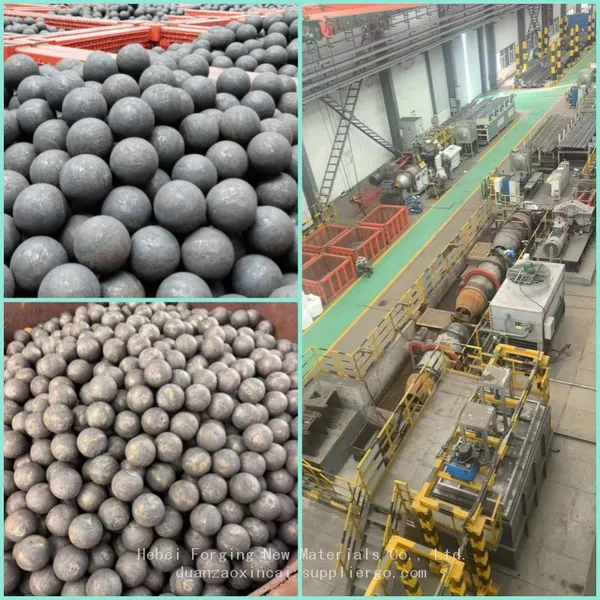 Crack Resistant Grinding Balls Heat Treated Steel 20-120mm For Mine Ball Mill Operation
