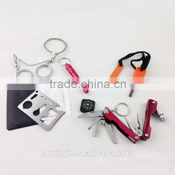 Yuetor Brand 6 in 1 SOS Box Survival Kit,outddor Camping Item photo-2