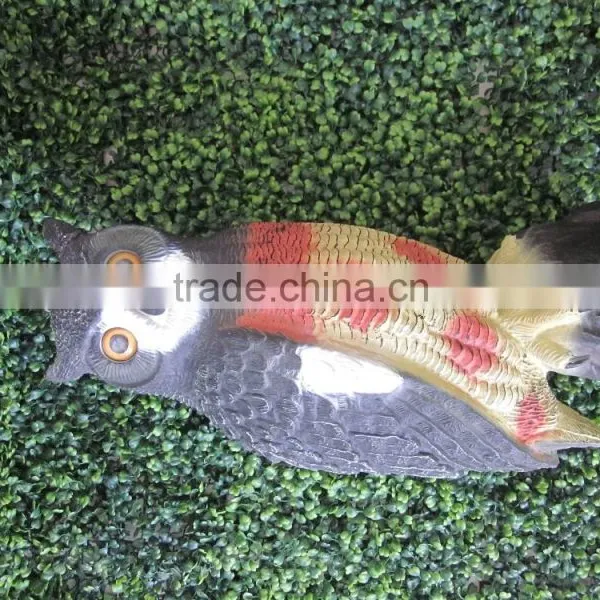 20" Plastic Garden Owl ,bird Scarer Owl , Hunting Decoy Owl ,garden Decoration