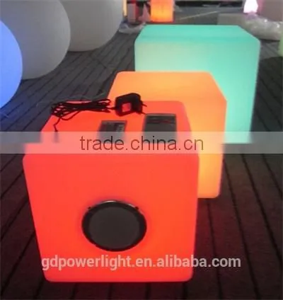 LED Light Decotative Cube With Remote Control YXF-6060A photo-2