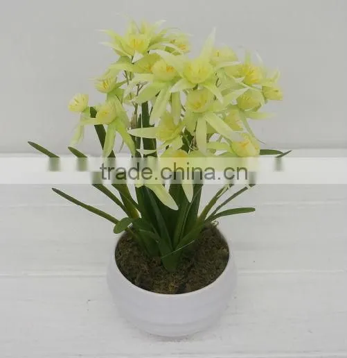 High Quality Handmade Fabric Artificial Flower Bouquet/artificial Flower Heads/ Fresh Cut Flower photo-5