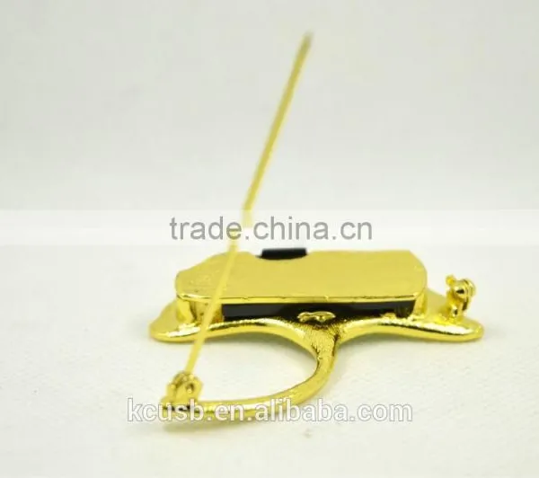 Leaf Shape Pin Usb Flash Drive photo-2