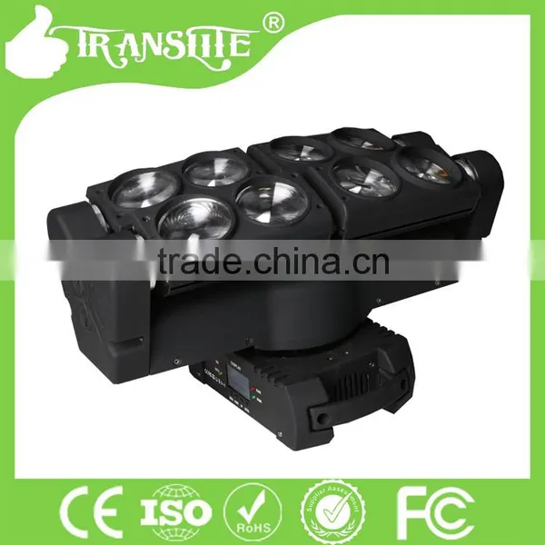 Led Stage Uplight 4in1 RGBW 8*10W Led Stage Lighting Effect Spider Light Led Moving Beam Spider Light Spider Light photo-5