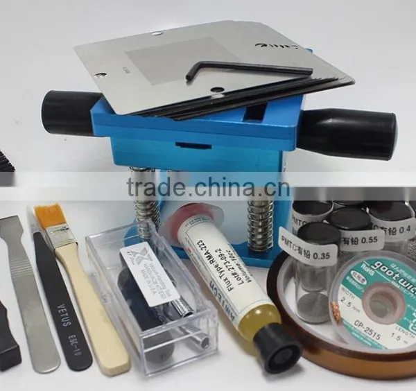 Universal Reballing Bga Stencil Kit for Laptop Gameconsole 10 Pcs Stencil + 15 Free Gifts photo-2