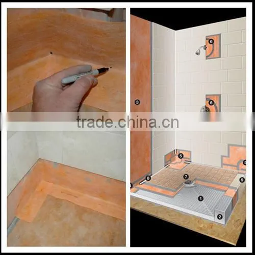 High Quality Low Price Polythene Waterproof Membrane With Polypropylene Non-woven Supplier photo-6