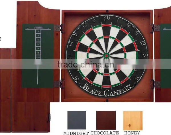 Wooden Darts Cabinet With Dart Score Board photo-2