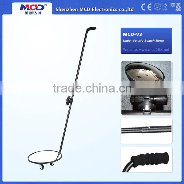 MCD-V3 Cheap Price High Quality Security Checking Bomb Detector System Under Car Inspection Mirror With Flashlight photo-6