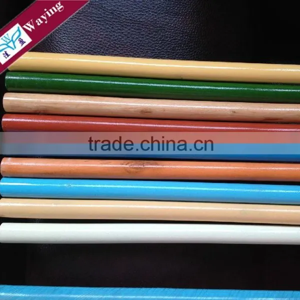 China Colorful Spray Mop Rod/ Spray Wooden Broom Stick photo-2