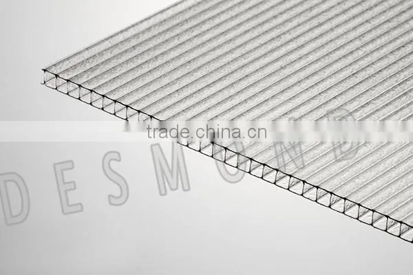 Desmond Polycarbonate Multi-wall Sheet Polycarbonate Hollow Sheet With Competitive Price photo-2