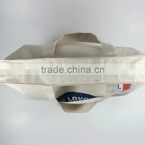 Factory Sale Cheap Canvas Tote Bag With Zipper photo-6