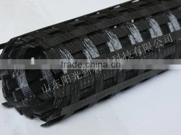 Unaixial Polyester Geogrid Retaining Wall With CE SGS Certification photo-5