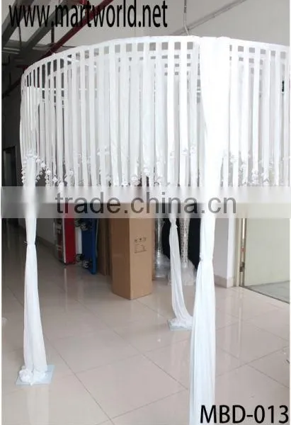 Crystal White Wedding Tent for Wedding Stage Decorations,wedding Tent Hall Decorations(MBD-013)