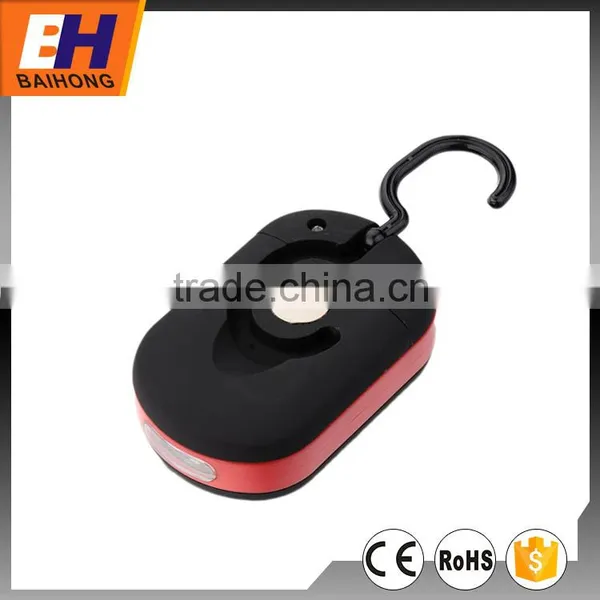 High Power COB Working Light, Magnet on Backside, With a Removeable Battery Cover, 3xAAA