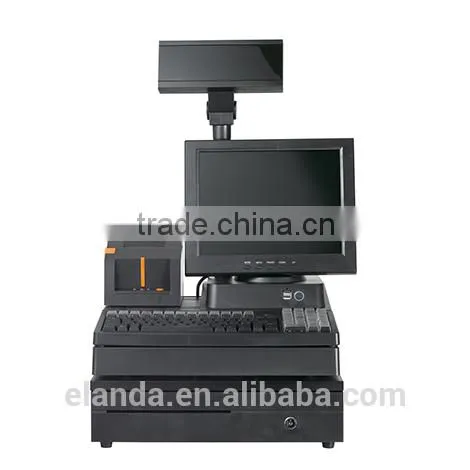 Thermal Printer and Cash Box 12.1 Inch LED Supermarket Pos System Terminals photo-2