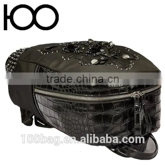 Crocodile PU Cosmetic Bag Set 3 Pieces Set, Luxurious Croc Leather Cosmetic Bag Set photo-6