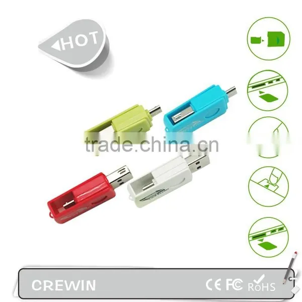 Ome for Android Phones Otg Mobile Card Reader and USB Flash Drive 2 in 1 photo-2